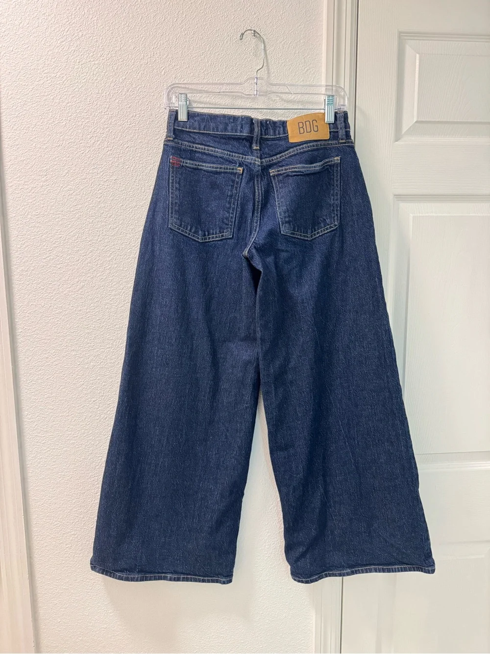 BDG Joey full length wide leg Jean baggy size 26 dark denim wash - Picture 4 of 6
